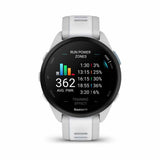 Garmin Digital Forerunner White Silicone Strap Unisex Smartwatch GM-010-02863-A1