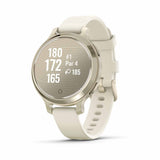 Garmin Digital White Silicone Strap Smartwatch Unisex GM-010-02891-50