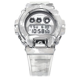 Casio G-Shock Digital White Resin Strap Men Watch GM-6900SCM-1DR-P