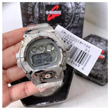 Casio G-Shock Digital White Resin Strap Men Watch GM-6900SCM-1DR-P