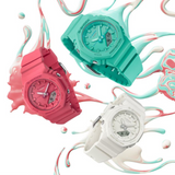 Casio G-Shock Green Resin Strap Women Watch GMA-P2100-2ADR-P