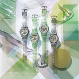 Casio G-Shock Transparent Green Resin Band GMA-S120GS-3ADR-P