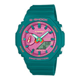 Casio G-Shock Turquoise Green Resin Strap Women Watch GMA-S2100BS-3ADR-P