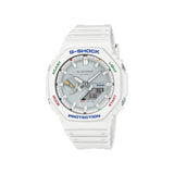 Casio G-Shock Analog-Digital White Resin Strap Men's Watch GA-B2100FC-7ADR