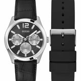 Guess Black Leather Zen Watch GW0809G1