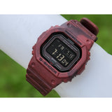 Casio G-Shock Maroon Resin Strap Men Watch GW-B5600SL-4DR-P