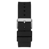 Guess Multifunction Black Dial & Silicone Strap Men Watch GW0203G3