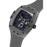 Guess Multifunction Grey Silicone Strap Men Watch GW0203G9