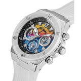 Guess Multifunction Clear Silicone Strap Men Watch GW0425G4