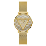 Guess Gold Dial Milanese Strap Women Watch GW0477L2