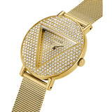 Guess Gold Dial Milanese Strap Women Watch GW0477L2