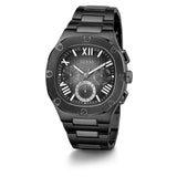 Guess Chronograph Black Dial Stainless Steel Strap Men Watch GW0572G3