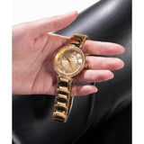 Guess Analog Gold Dial & Stainless Steel Strap Women Watch GW0588L1