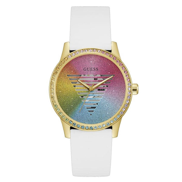 Guess Glitter Burst Rose Gold Watch GW0405L3