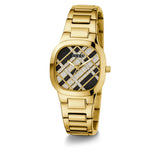 Guess Analog Gold Stainless Steel Strap Women Watch GW0600L2