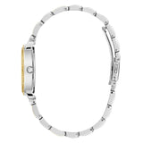 Guess Analog Silver Dial Two-Tone Stainless Steel Strap Women Watch GW0612L2