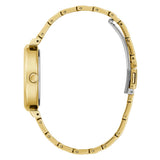 Guess Analog Gold Dial Stainless Steel Strap Women Watch GW0613L2