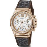 Guess Charisma Chronograph Multicolor Silicone Strap Women Watch GW0621L5