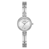 Guess Silver Tone Stainless Steel Women's Watch GW0655L1