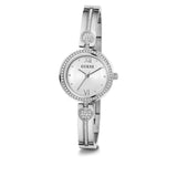 Guess Silver Tone Stainless Steel Women's Watch GW0655L1