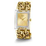 Guess Analog Gold Dial Stainless Steel Strap Women Watch GW0669L1