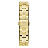 Guess Tri Plaque Gold Tone Analog Women's Watch GW0675L2