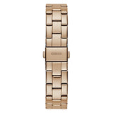 Guess Tri Plaque Rose Gold Tone Analog Women's Watch GW0675L3