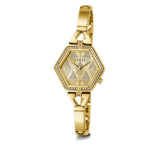 Guess Audrey Glitz Analog Gold Tone Women's Watch GW0680L2