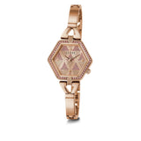 Guess Audrey Glitz Analog Rose Gold Tone Women's Watch GW0680L3