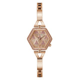 Guess Audrey Glitz Analog Rose Gold Tone Women's Watch GW0680L3