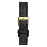 Guess Analog Black Leather Strap Women Watch GW0684L3