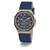 Guess Analog Chronograph Leather Strap Women Watch GW0753 Series