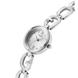 Guess Ladies Silver Tone G-Links Analog Watch GW0759L1