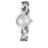 Guess Ladies Silver Tone G-Links Analog Watch GW0759L1