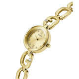 Guess Ladies Gold Tone G-Links Analog Watch GW0759L2