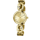 Guess Ladies Gold Tone G-Links Analog Watch GW0759L2