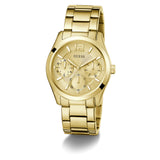 Guess Analog Gold Stainless Steel Strap Women Watch GW0760L2