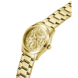 Guess Analog Gold Stainless Steel Strap Women Watch GW0760L2