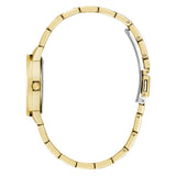 Guess Analog Gold Tone Stainless Steel Strap Women Watch GW0767L2