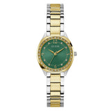 Guess Charlotte Women Green Dial Quartz Analog Watch GW0767L4