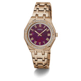 Guess Analog Rose Gold Stainless Steel Strap Women Watch GW0770L3