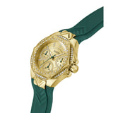 Guess Analog Green Silicone Strap Women Watch GW0774L2