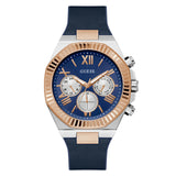 Guess Analog Blue Silicone Strap Men Watch GW0791G2