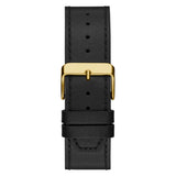 Guess Analog Black Leather Strap Men Watch GW0793 Series