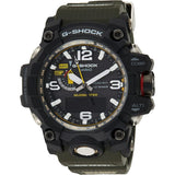 Casio G-Shock Master of G - Land Mudmaster Black Dial Green Resin Strap Men Watch GWG-1000-1A3DR-P