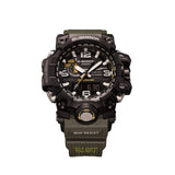 Casio G-Shock Master of G - Land Mudmaster Black Dial Green Resin Strap Men Watch GWG-1000-1A3DR-P