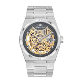 Mathey-Tissot Zeus Skeleton Collection H118CFA Series Silver Men's Watch