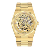 Mathey-Tissot Zeus Skeleton Collection Gold Men's Watch H118CFPDI