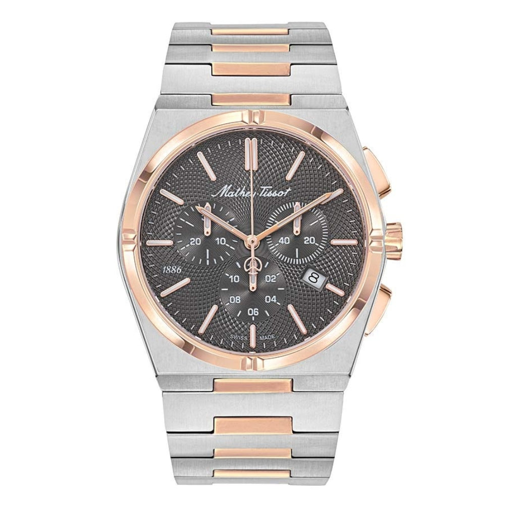 Mathey-Tissot Zeus Chrono Collection Two-Tone Men's Watch