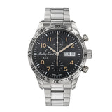 Mathey-Tissot Type 21 Chrono Automatic Collection Silver H1821CH Series Men's Watch